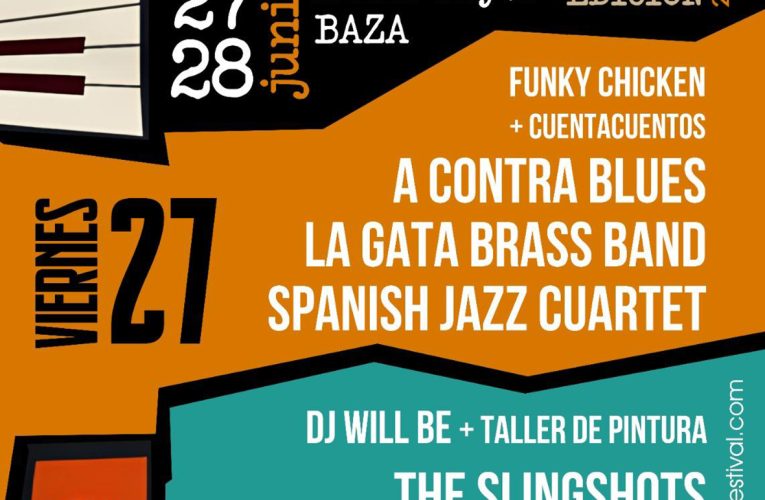 Vuelve el JazzTeDigo Festival a la Plaza Mayor de Baza los días 27 y 28 de junio, en la que será su decimotercera edición