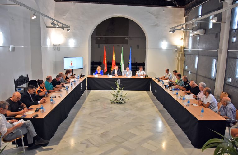Fuerzas de seguridad y prevención y servicios sanitarios afianzan su coordinación para la carrera del Cascamorras y las Fiestas de Baza 2025