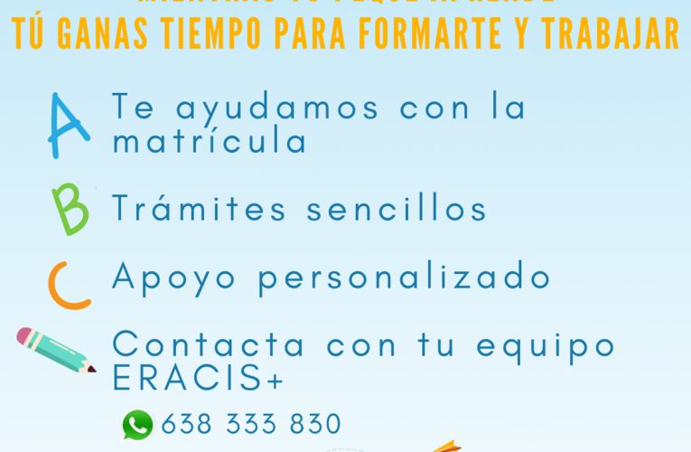 Mientras tu peque aprende, tú ganas tiempo para formarte, trabajar o buscar empleo – Excmo. Ayuntamiento de Baza