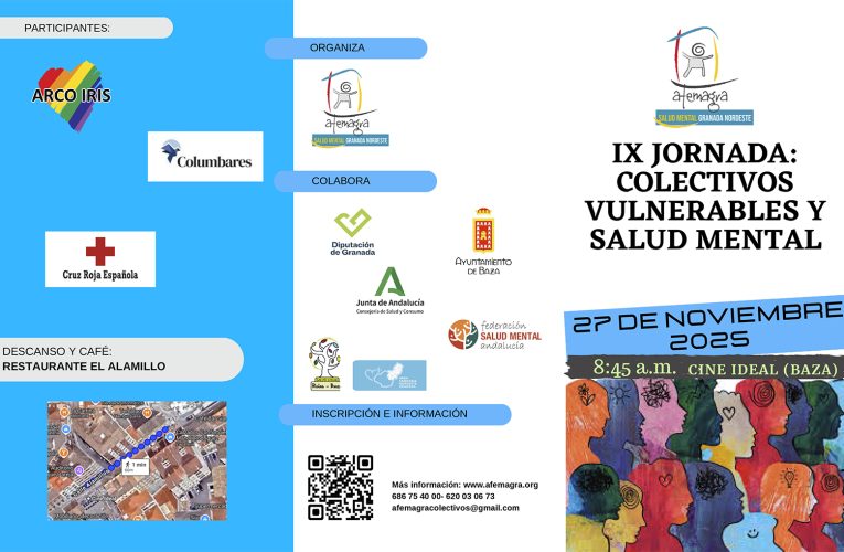 “Colectivos vulnerables y salud mental” – Excmo. Ayuntamiento de Baza