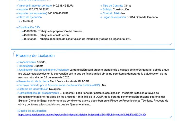 En licitación las obras de reparación y restitución del camino del barrio Perchel en su cruce con el río de Baza – Excmo. Ayuntamiento de Baza