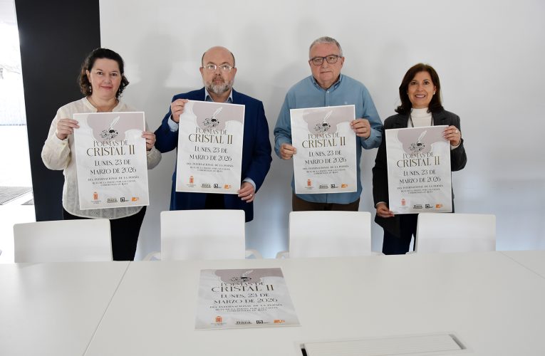 El lunes 23 de marzo vuelve a Baza la actividad “Poemas de Cristal”, con la imprescindible participación de la Biblioteca y el Conservatorio