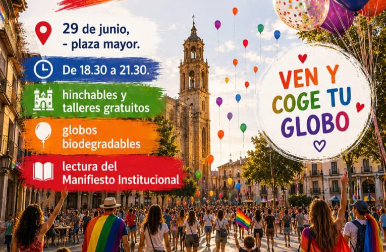 Baza celebra el Día del Orgullo 2026 con una nueva edición del Baza Pride el lunes 29 de junio en la Plaza Mayor – Excmo. Ayuntamiento de Baza