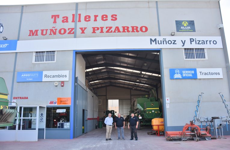 Visita municipal a las instalaciones de Talleres Muñoz y Pizarro, en el polígono industrial El Baíco – Excmo. Ayuntamiento de Baza