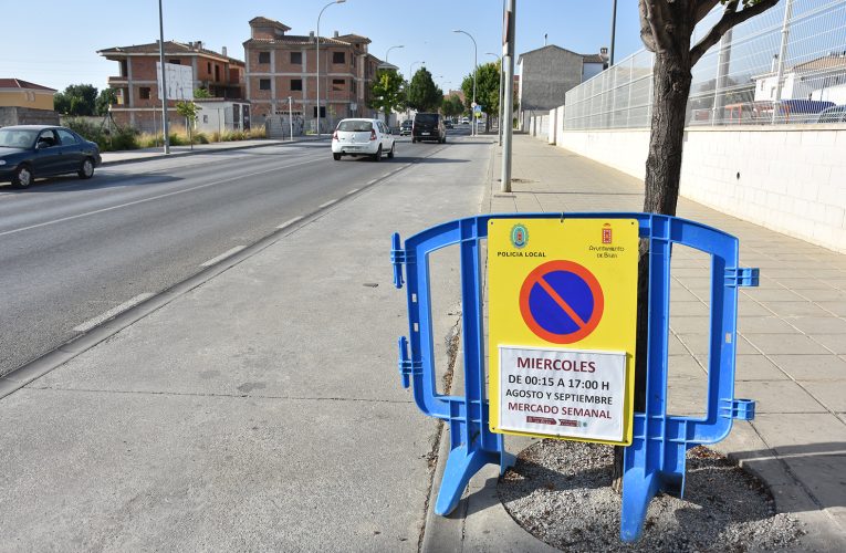 Esta semana, los mercados semanales se trasladan a la avenida del Mediterráneo y aparcamiento de la piscina cubierta – Excmo. Ayuntamiento de Baza