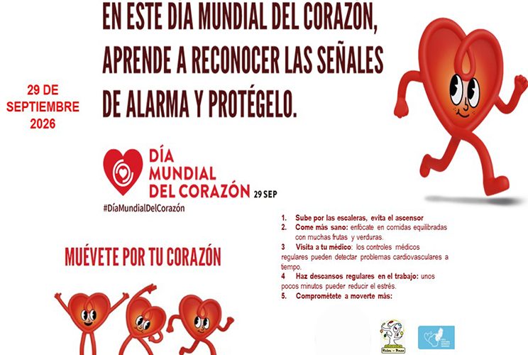 El Ayuntamiento de Baza con el Día Mundial del Corazón (29 de septiembre) – Excmo. Ayuntamiento de Baza