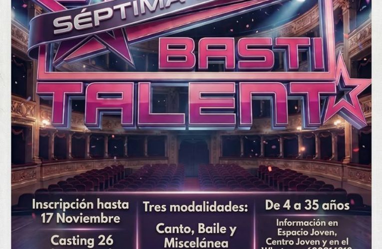 “Basti Talent” elige los mejores talentos artísticos de Baza el 27 de noviembre – Excmo. Ayuntamiento de Baza