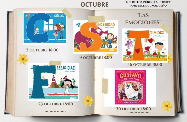 La Biblioteca Pública Municipal de Baza dedica los cuentacuentos de octubre al mundo de las emociones infantiles – Excmo. Ayuntamiento de Baza