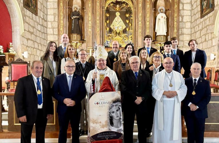 El Ayuntamiento de Baza respalda, alienta y acompaña a la Cofradía de la Soledad en el proceso de coronación de su titular María Santísima de la Soledad